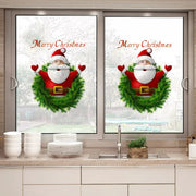 Merry Christmas Santa Claus Wall Sticker