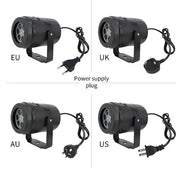 360° Rotating Projection Light with 6 Patterns