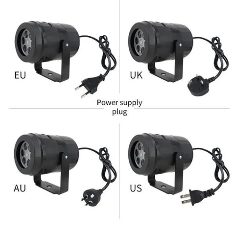 360° Rotating Projection Light with 6 Patterns