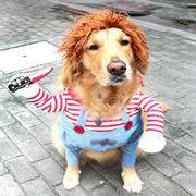 Chucky-Inspired Pet Halloween Costume