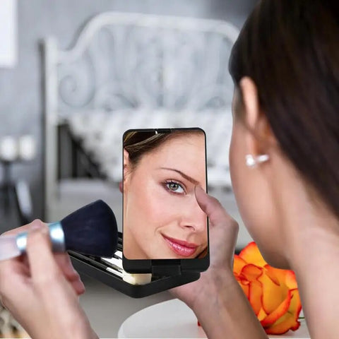 Travel LED Makeup Mirror with Touch Switch