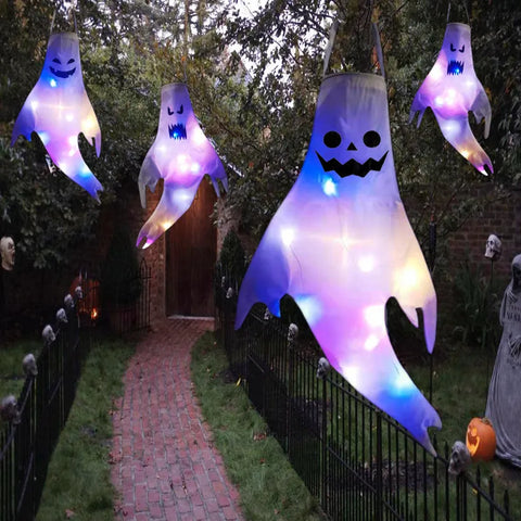 LED Hanging Ghost Light for Halloween