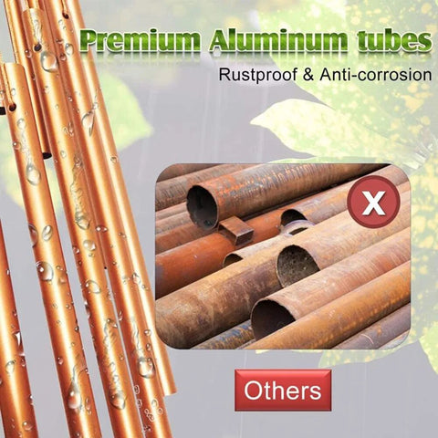 12 Tubes Windchime Large Bells for Home Decor