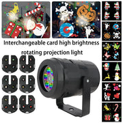 360° Rotating Projection Light with 6 Patterns