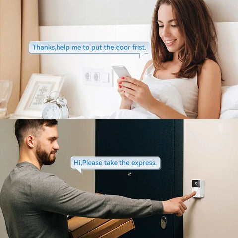 X3 Tuya 1080P Smart Doorbell Camera with Night Vision