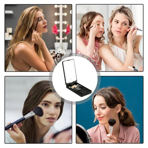 Travel LED Makeup Mirror with Touch Switch