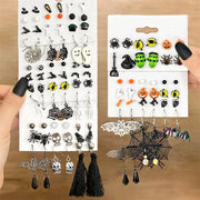 FNIO Halloween & Christmas Themes Earring Set