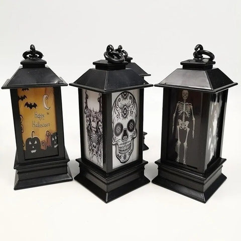 Halloween Party Wind Lanterns Led Electronic Candle Lights