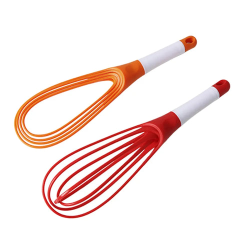 2-In-1 Collapsible Balloon & Flat Whisk/Egg Beater