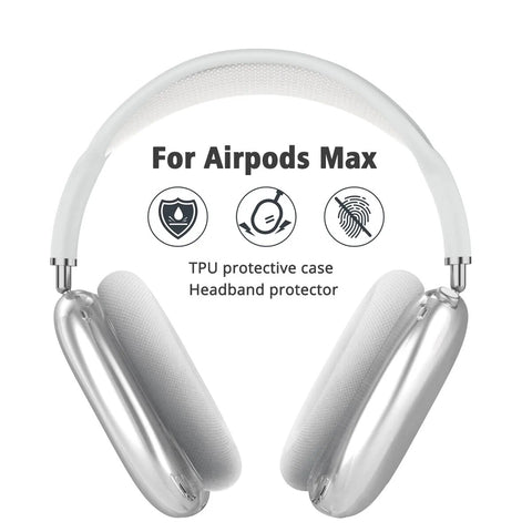 Soft Anti-Scratch Transparent Cover for AirPods Max