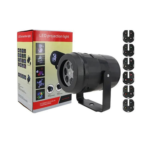 360° Rotating Projection Light with 6 Patterns