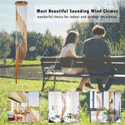 12 Tubes Windchime Large Bells for Home Decor