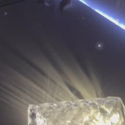 LED Crystal Rose Table Lamp with Touch Control